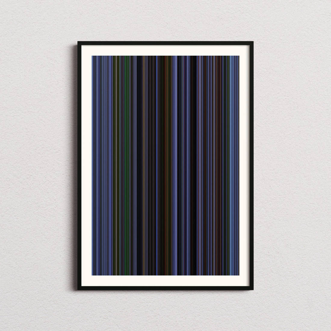 Saw Movie Barcode Poster - Barcode Only