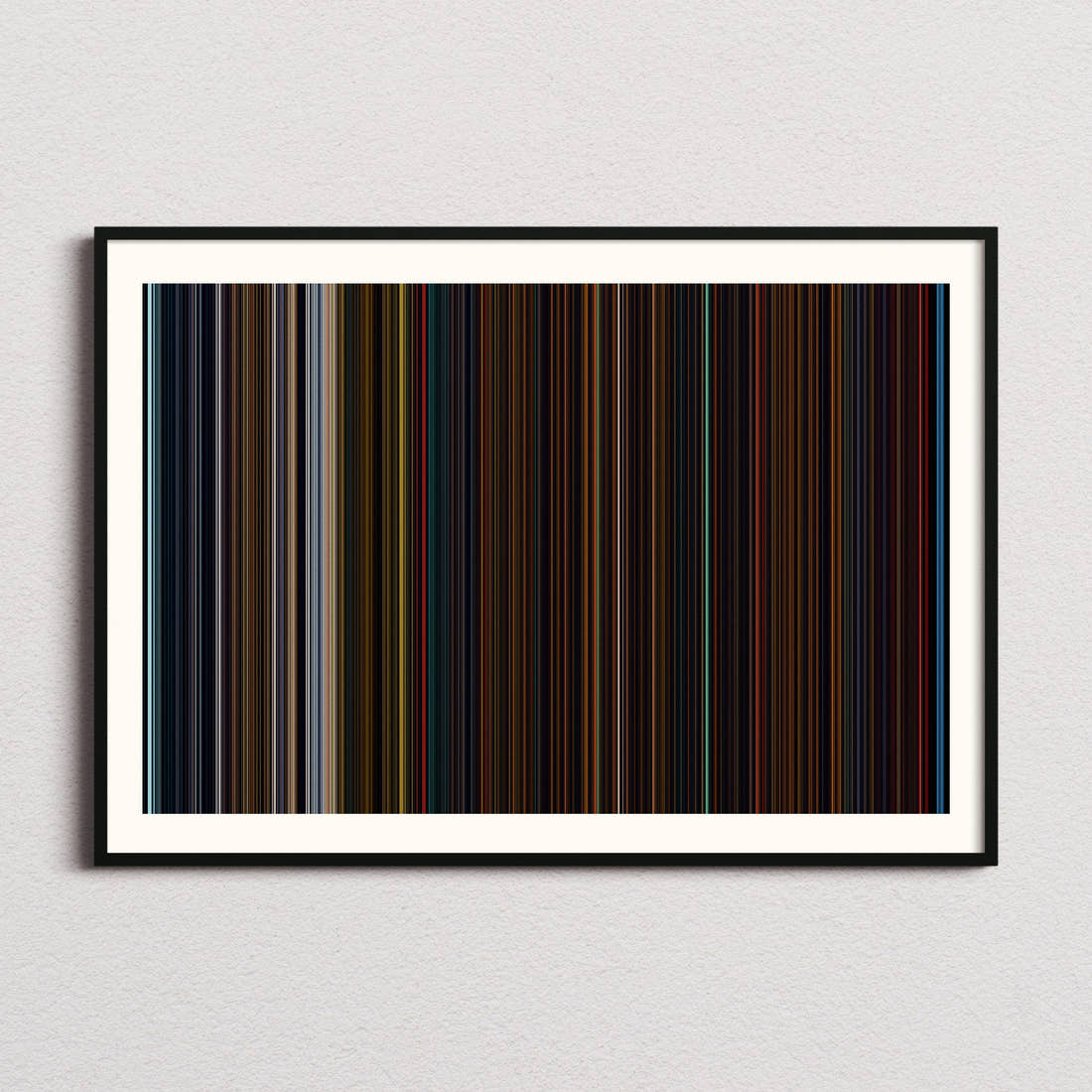 Saw X Movie Barcode Poster - Barcode Only