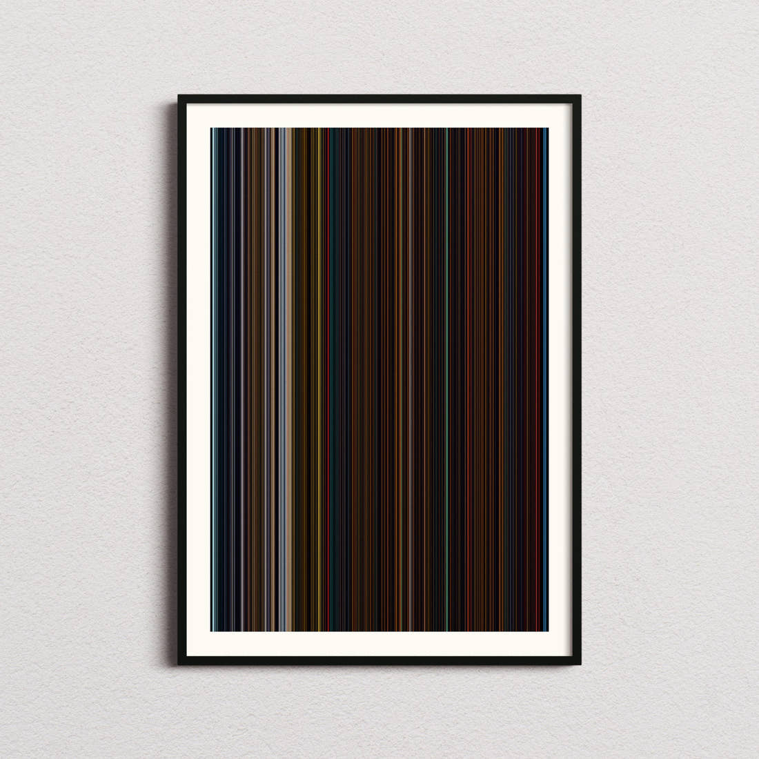 Saw X Movie Barcode Poster - Barcode Only