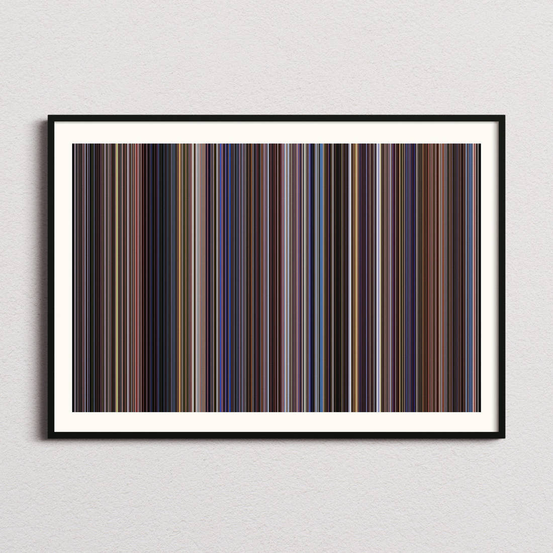 Scary Movie Movie Barcode Poster - Barcode Only