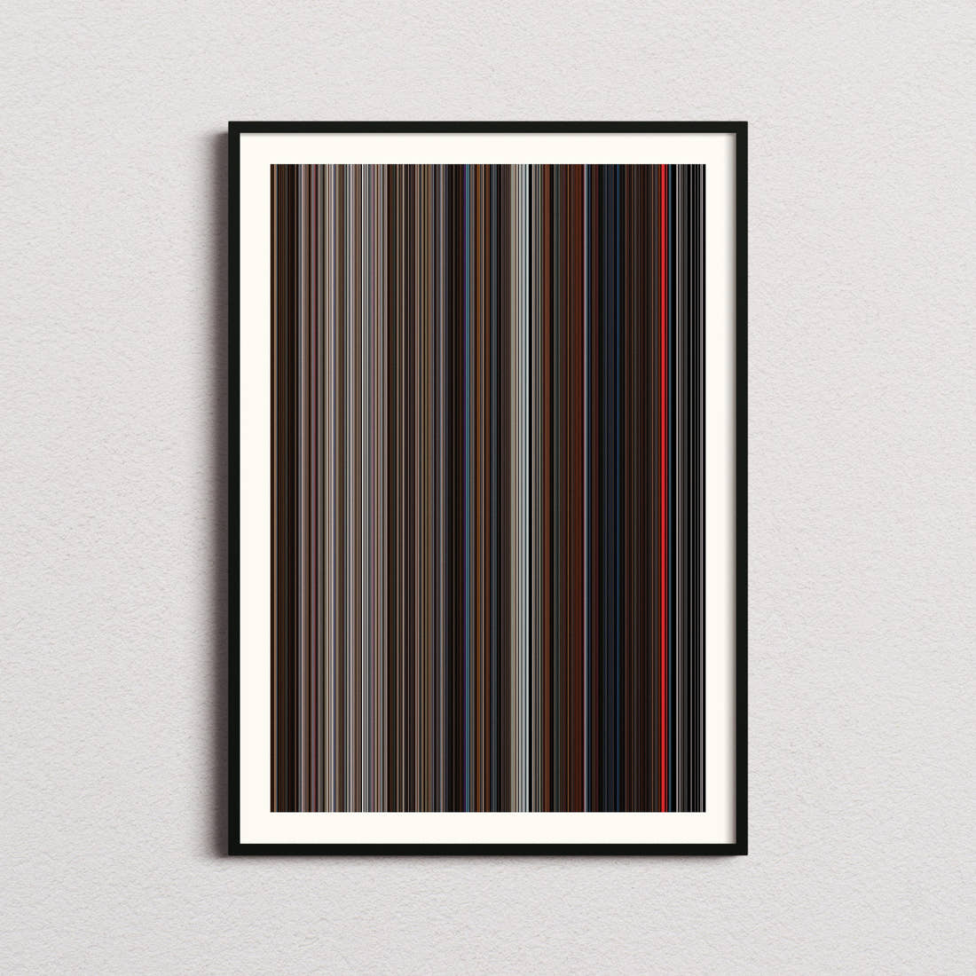 Scary Movie 2026 Movie Barcode Poster - Barcode Only