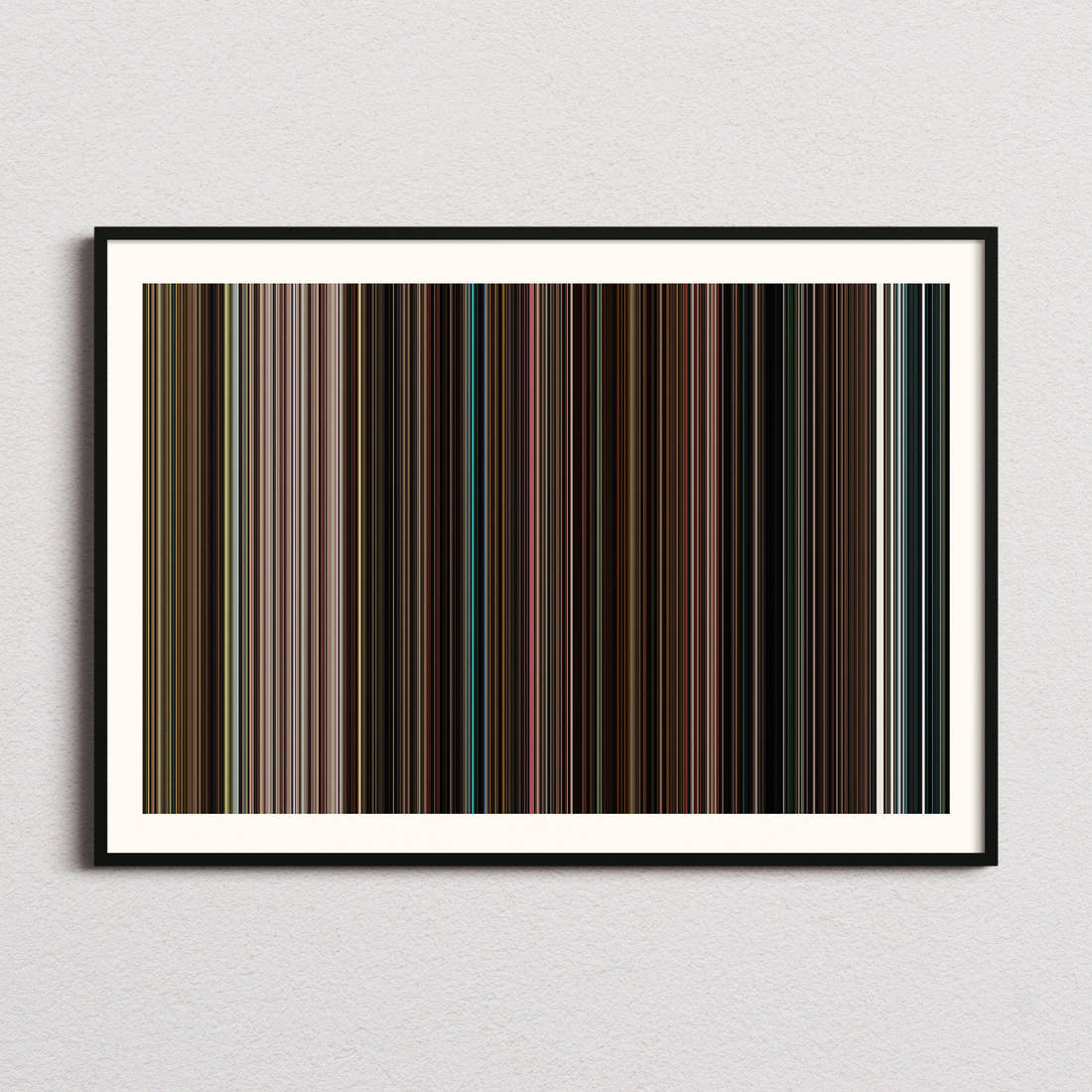 Scream 4 Movie Barcode Poster - Barcode Only