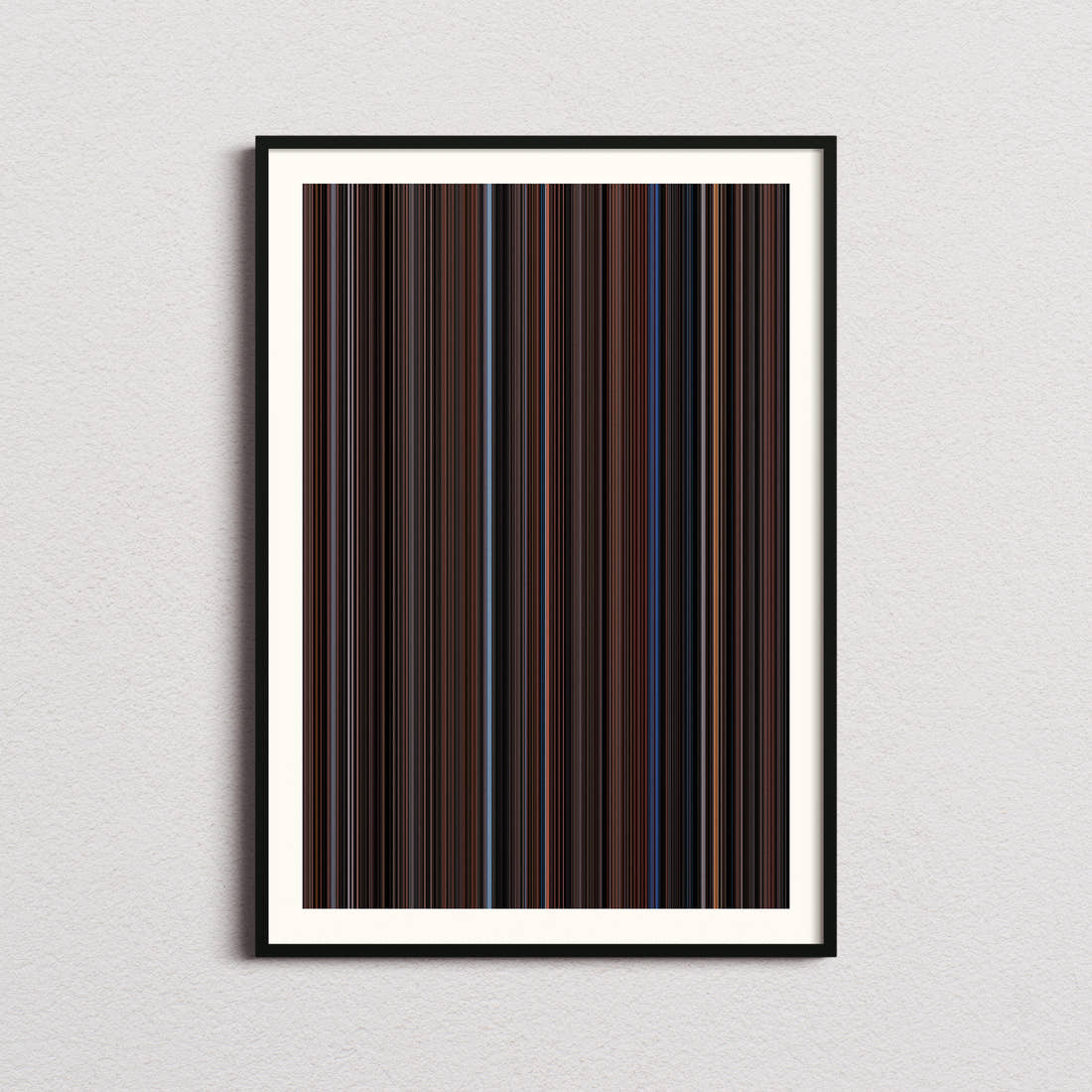 Scrooged Movie Barcode Poster - Barcode Only