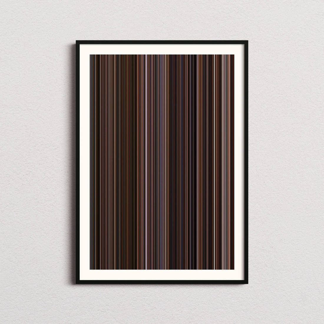 Searching for Bobby Fischer Movie Barcode Poster - Barcode Only
