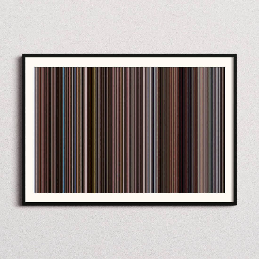 Serendipity Movie Barcode Poster - Barcode Only