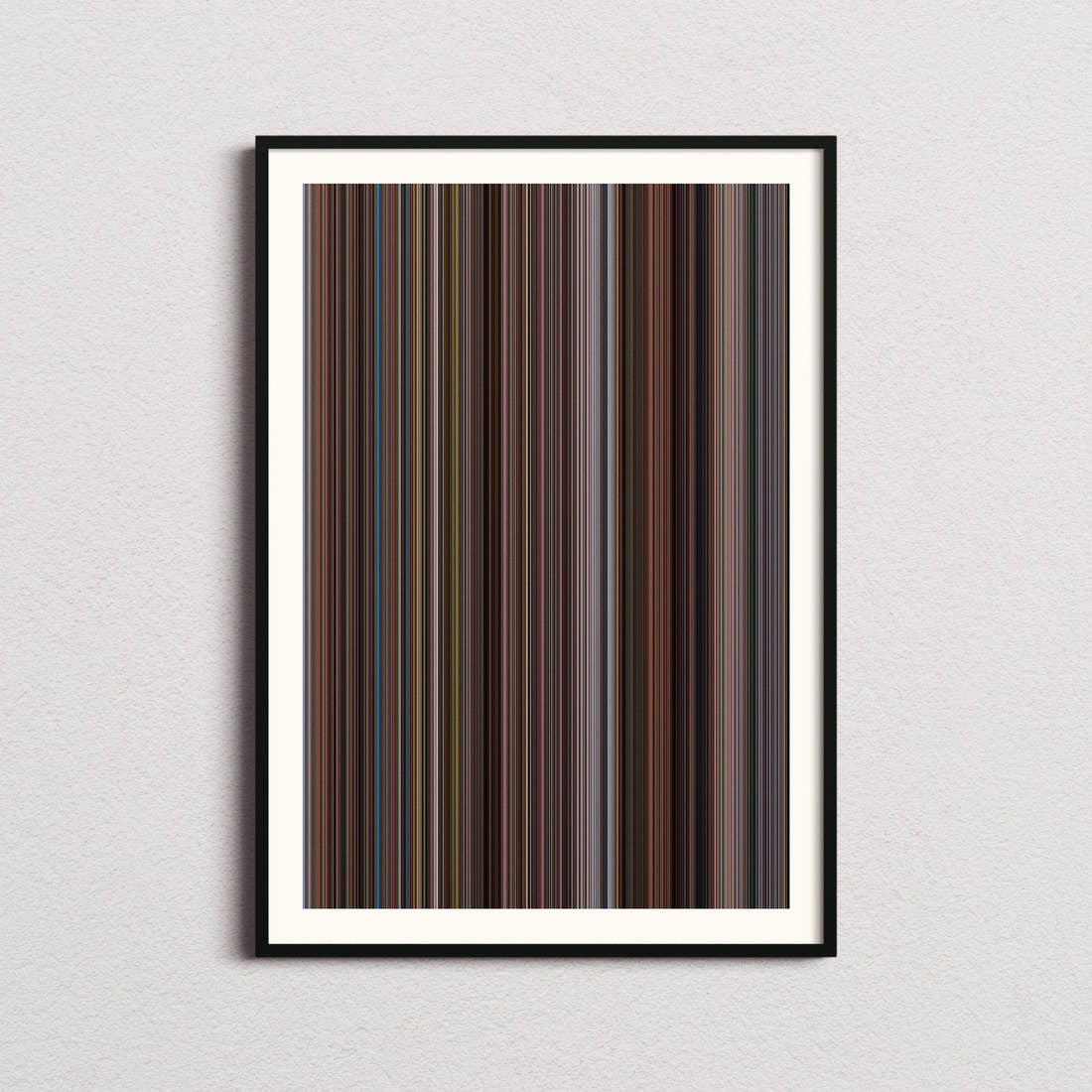 Serendipity Movie Barcode Poster - Barcode Only