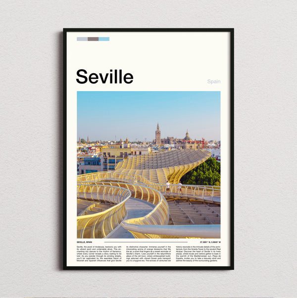 Seville - Metropol Parasol - Travel Print