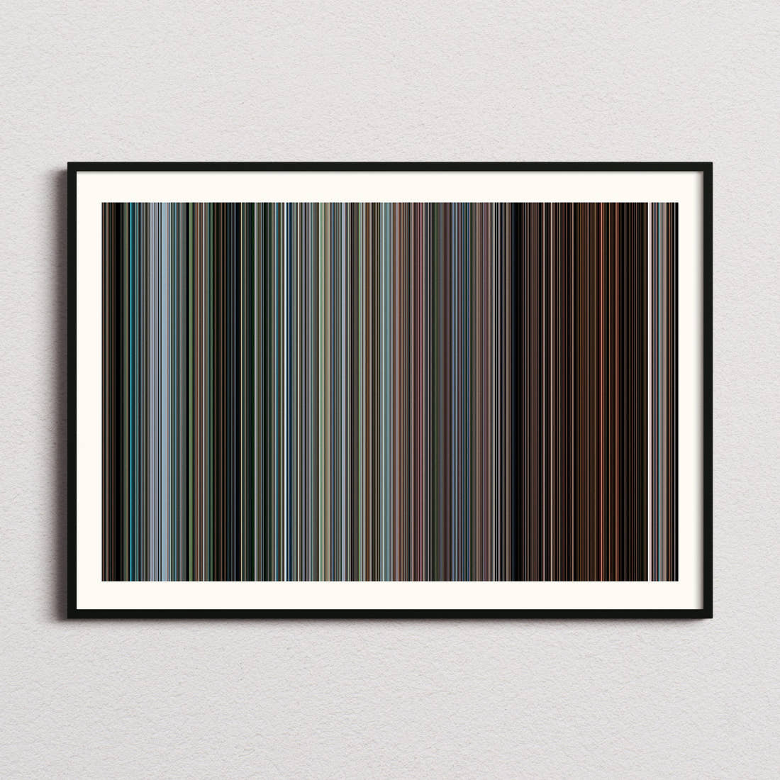 Shaun of the Dead Movie Barcode Poster - Barcode Only