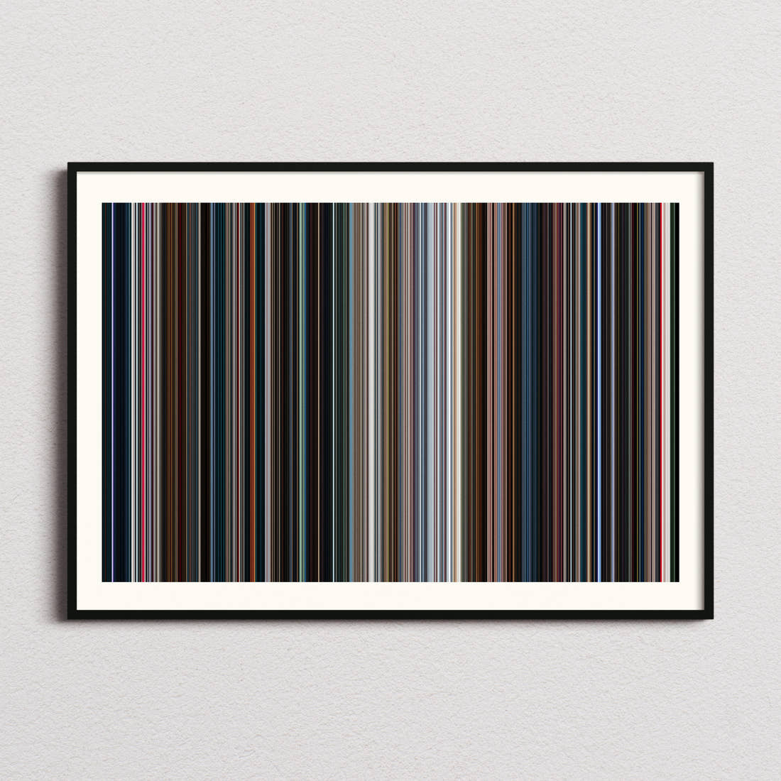 Shazam! Movie Barcode Poster - Barcode Only