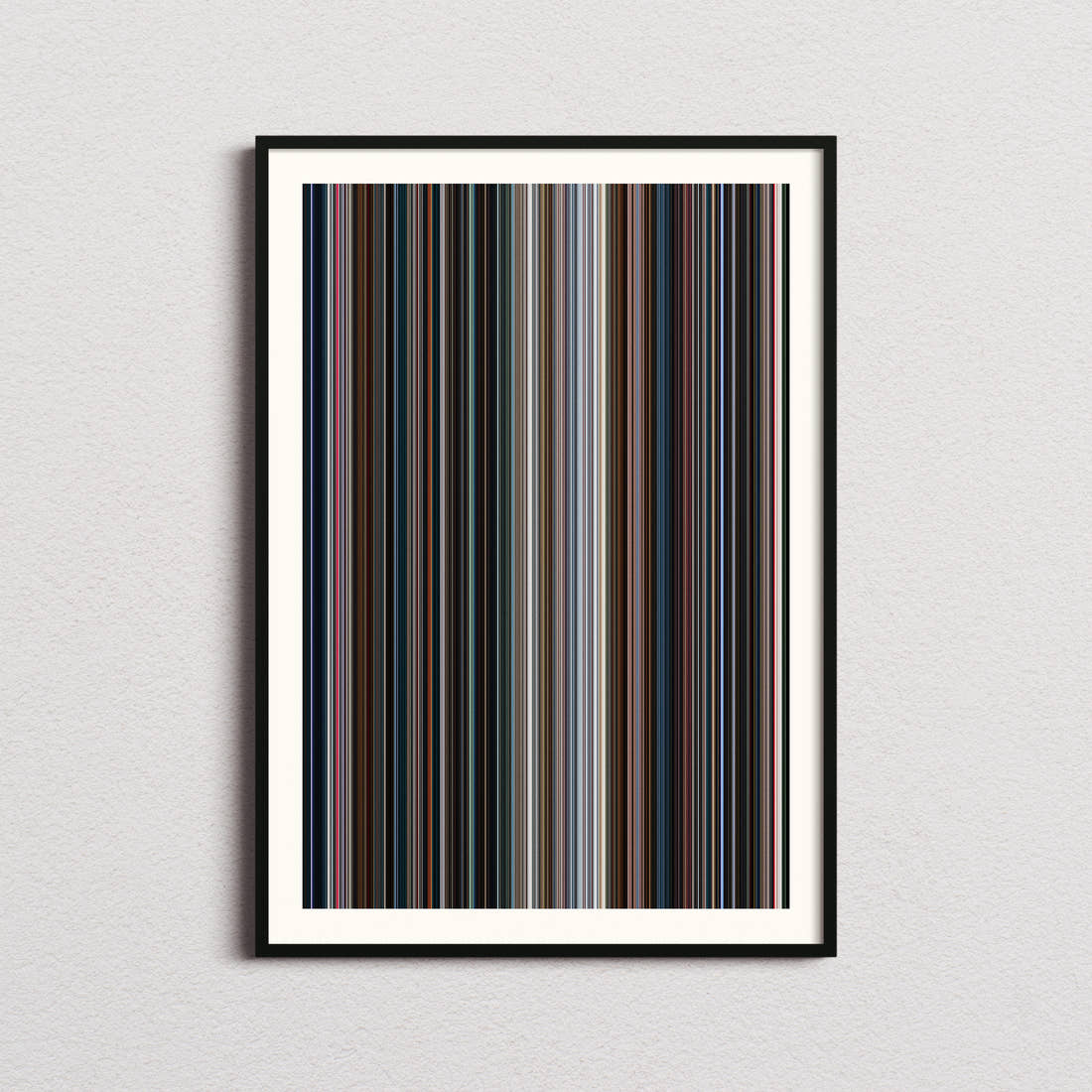 Shazam! Movie Barcode Poster - Barcode Only