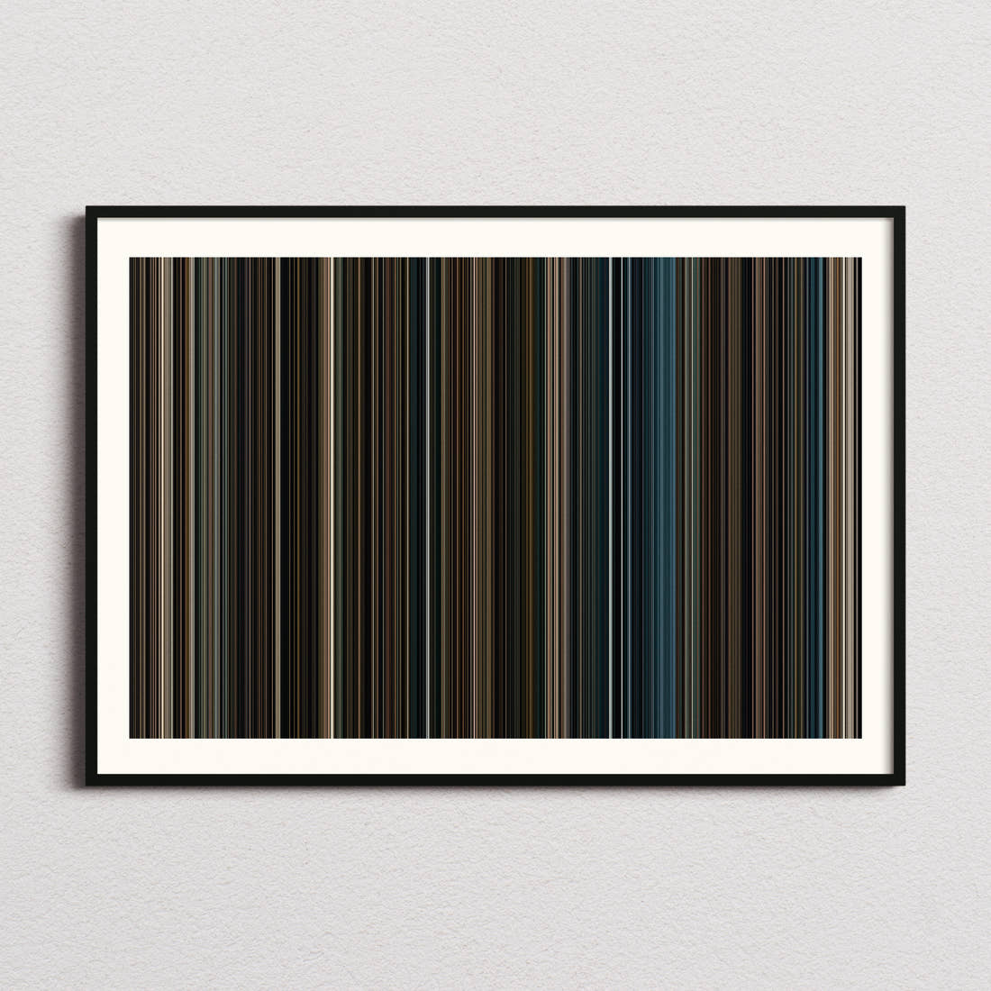 Sherlock Holmes: A Game of Shadows Movie Barcode Poster - Barcode Only