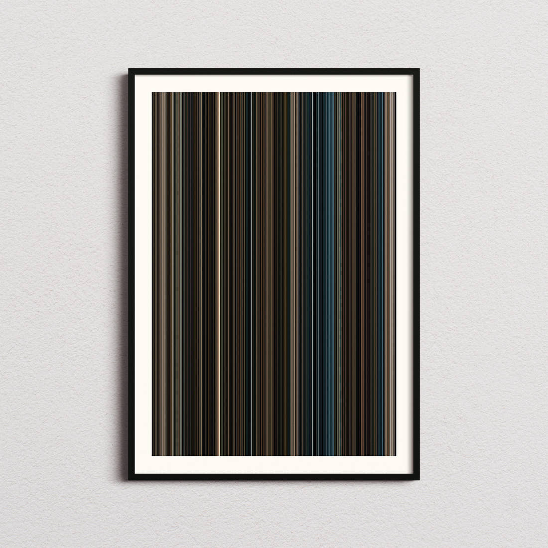 Sherlock Holmes: A Game of Shadows Movie Barcode Poster - Barcode Only