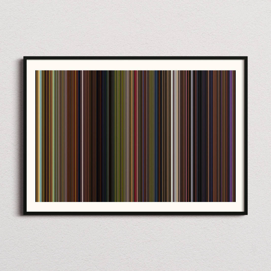 Shrek 2 Movie Barcode Poster - Barcode Only