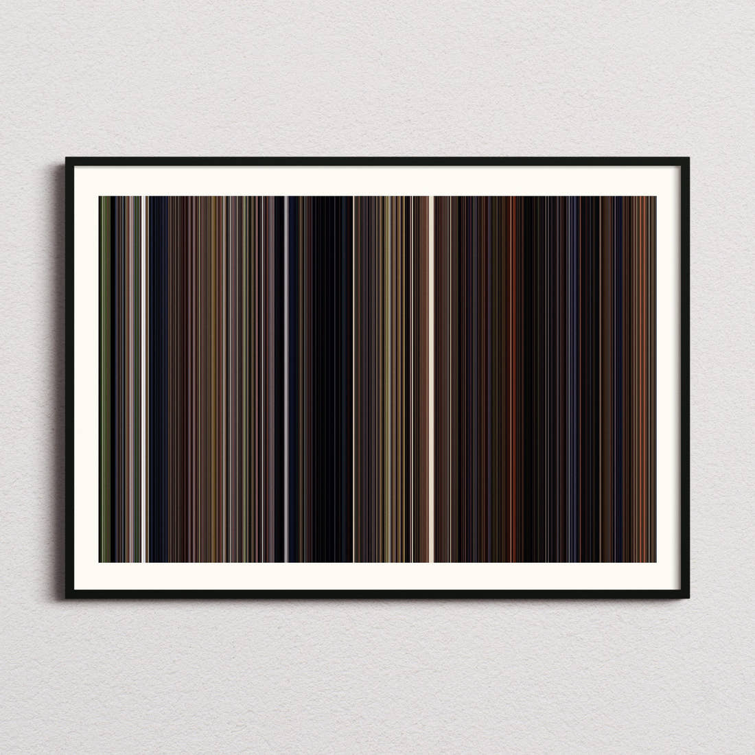 Signs Movie Barcode Poster - Barcode Only