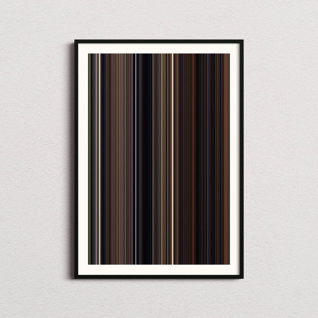 Signs Movie Barcode Poster - Barcode Only