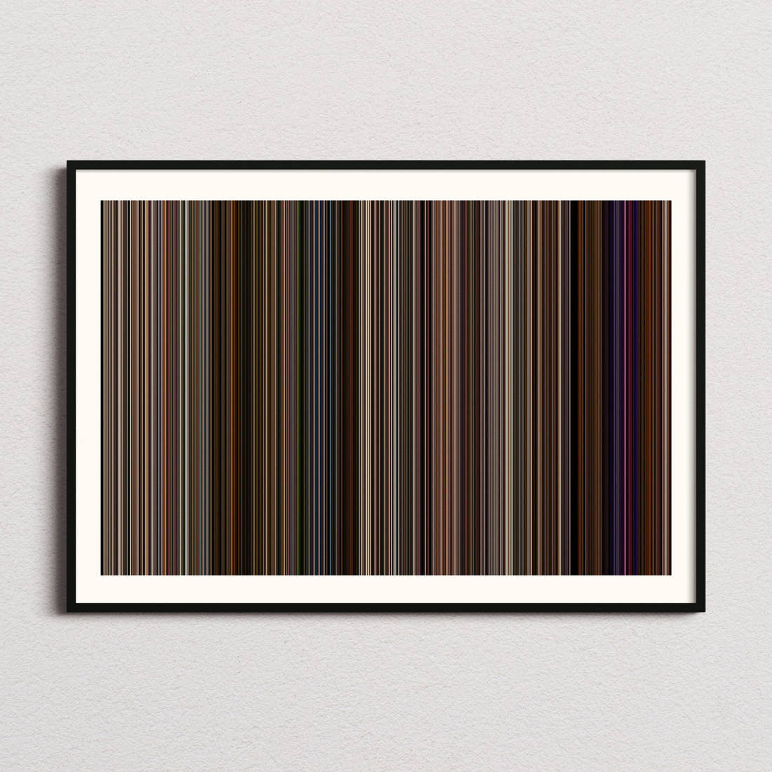 Silver Linings Playbook Movie Barcode Poster - Barcode Only