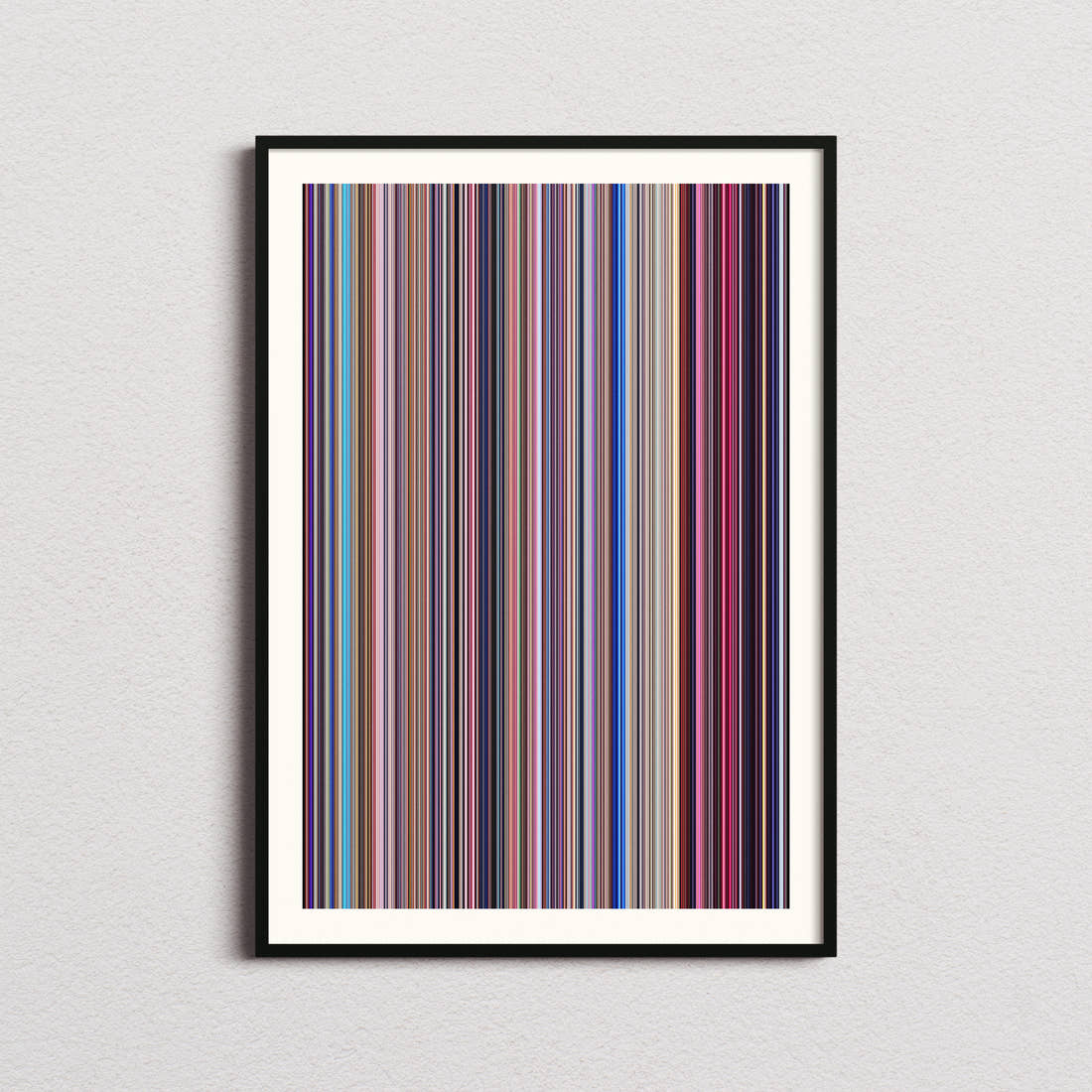 Sing Movie Barcode Poster - Barcode Only