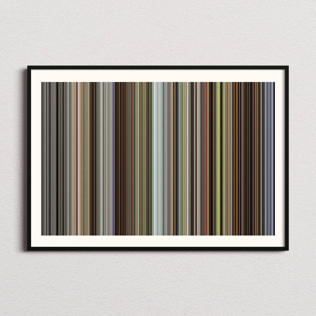 Sing Street Movie Barcode Poster - Barcode Only