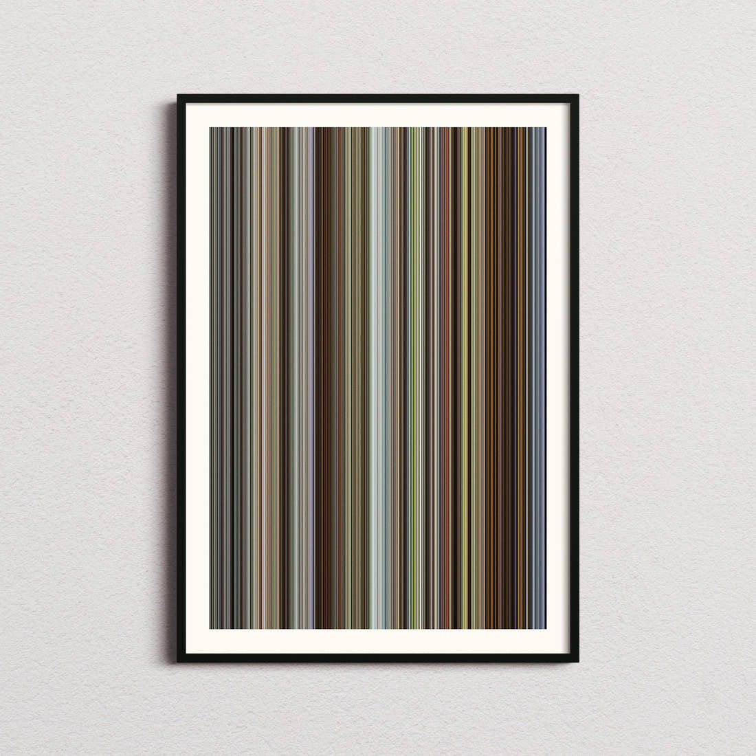 Sing Street Movie Barcode Poster - Barcode Only