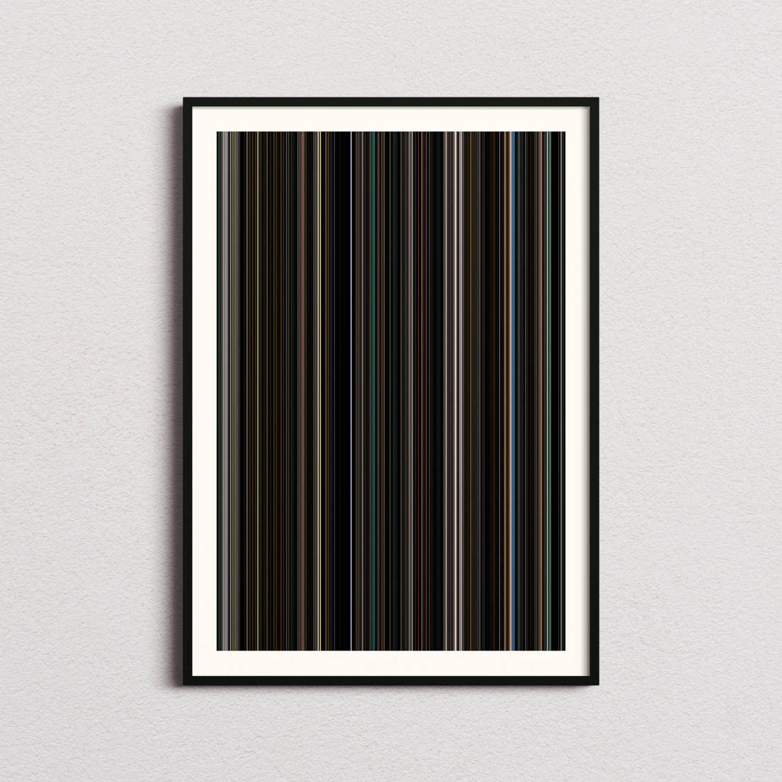 Sinister Movie Barcode Poster - Barcode Only