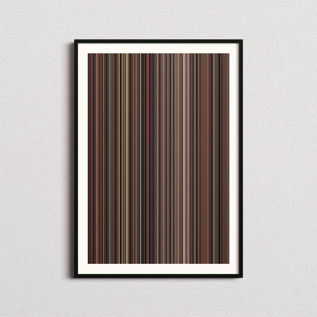 Sister Act Movie Barcode Poster - Barcode Only