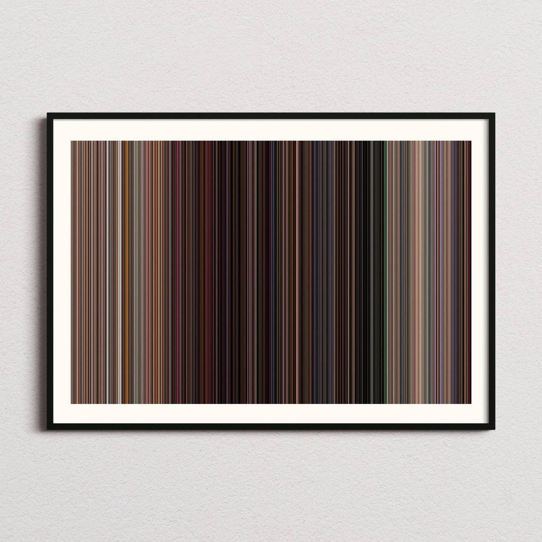 Sixteen Candles Movie Barcode Poster - Barcode Only