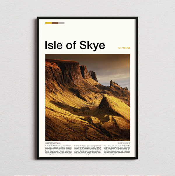 Skye - The Quiraing - Travel Print