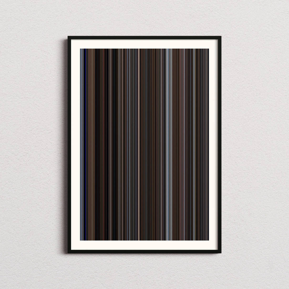 Sleepless in Seattle Movie Barcode Poster - Barcode Only