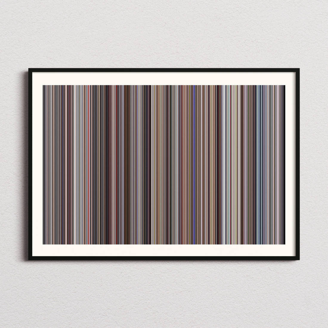 Sliding Doors Movie Barcode Poster - Barcode Only