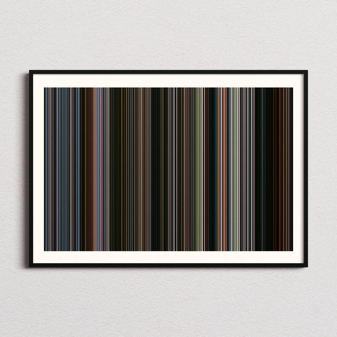 Smile Movie Barcode Poster - Barcode Only