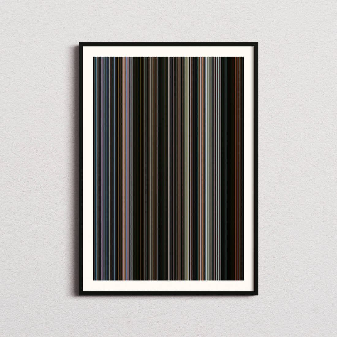 Smile Movie Barcode Poster - Barcode Only
