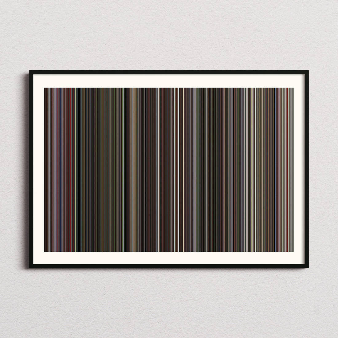 Smokey and the Bandit Movie Barcode Poster - Barcode Only