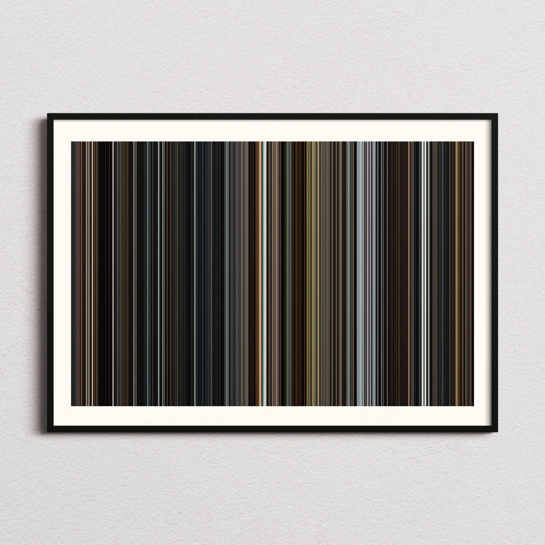 Snow White & the Huntsman Movie Barcode Poster - Barcode Only