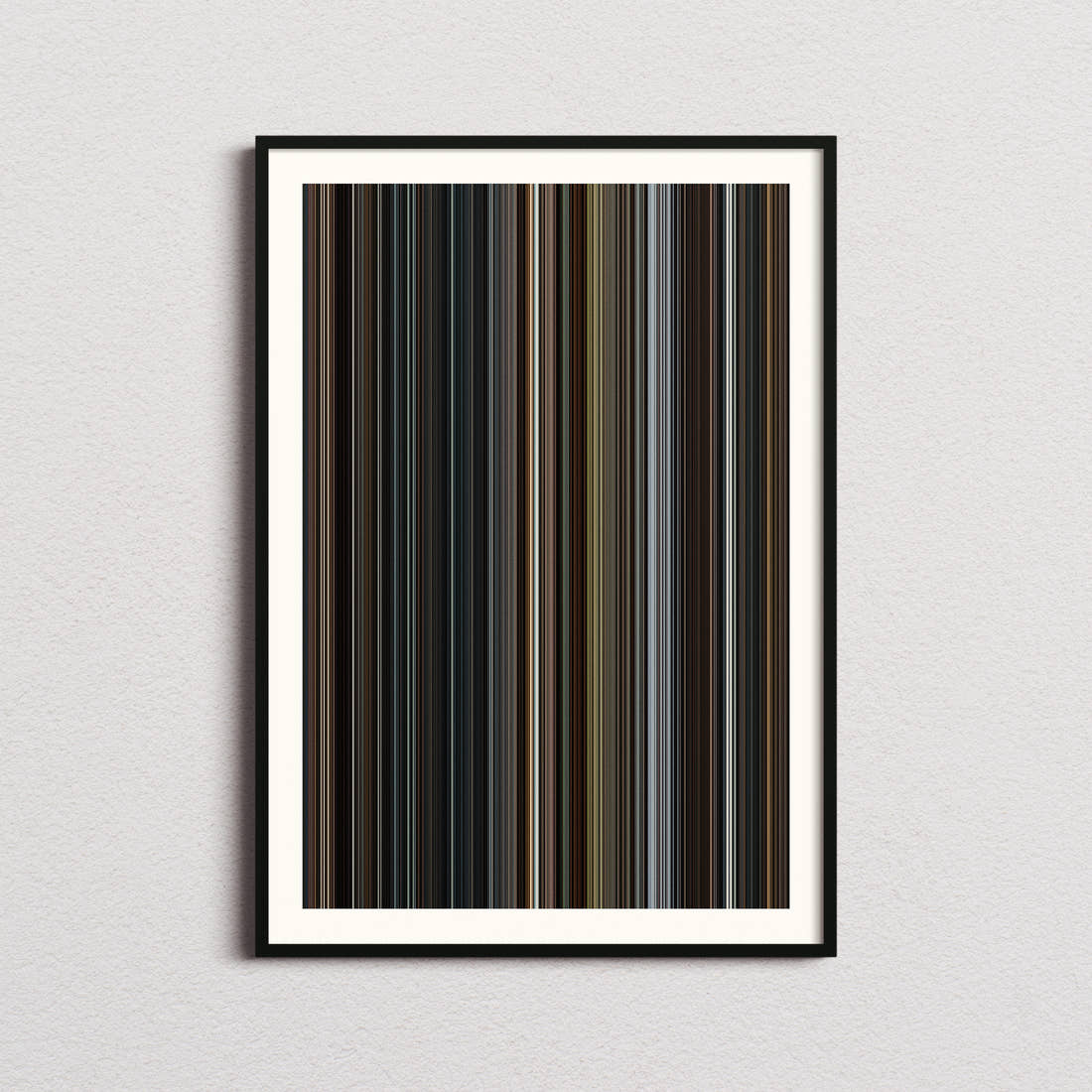 Snow White & the Huntsman Movie Barcode Poster - Barcode Only