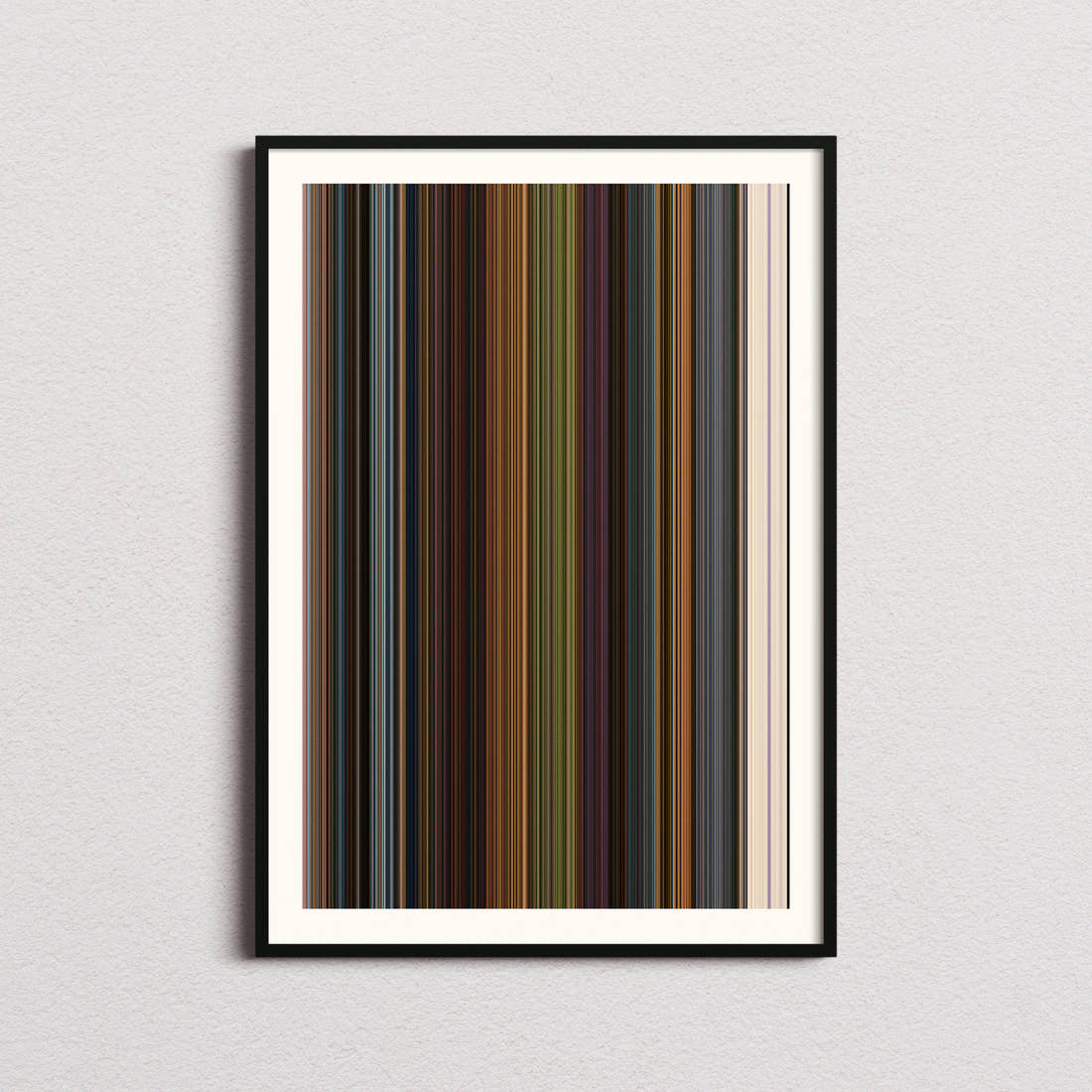 Snow White Movie Barcode Poster - Barcode Only