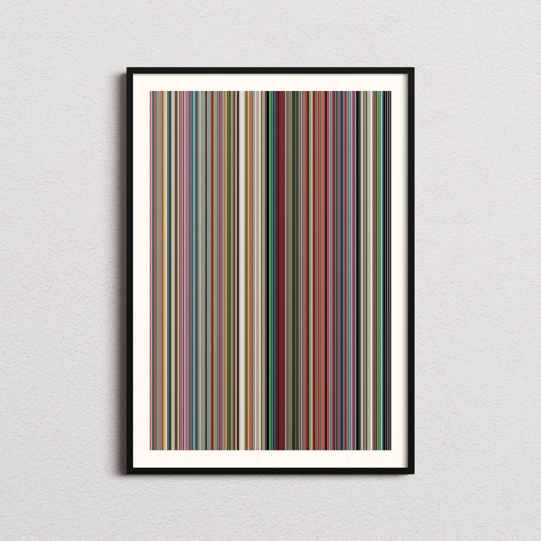 South Park: Bigger, Longer & Uncut Movie Barcode Poster - Barcode Only