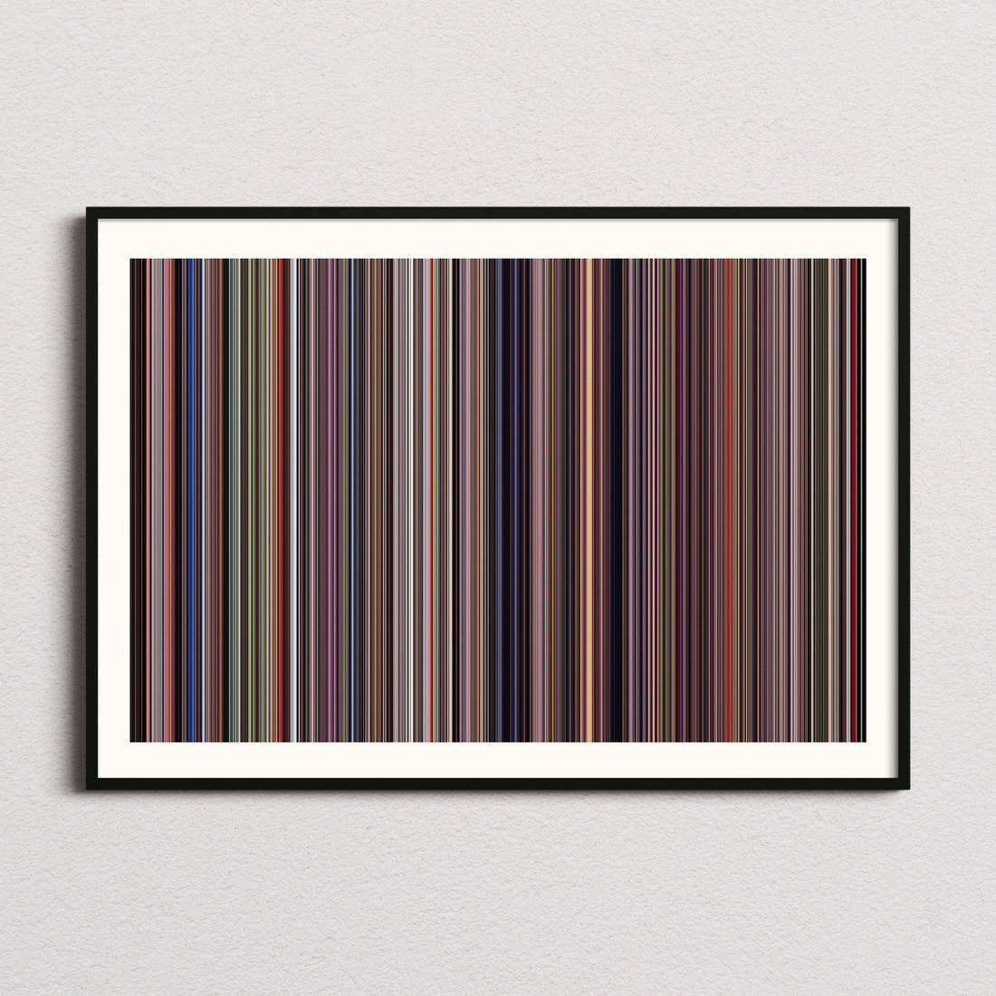 Space Jam Movie Barcode Poster - Barcode Only