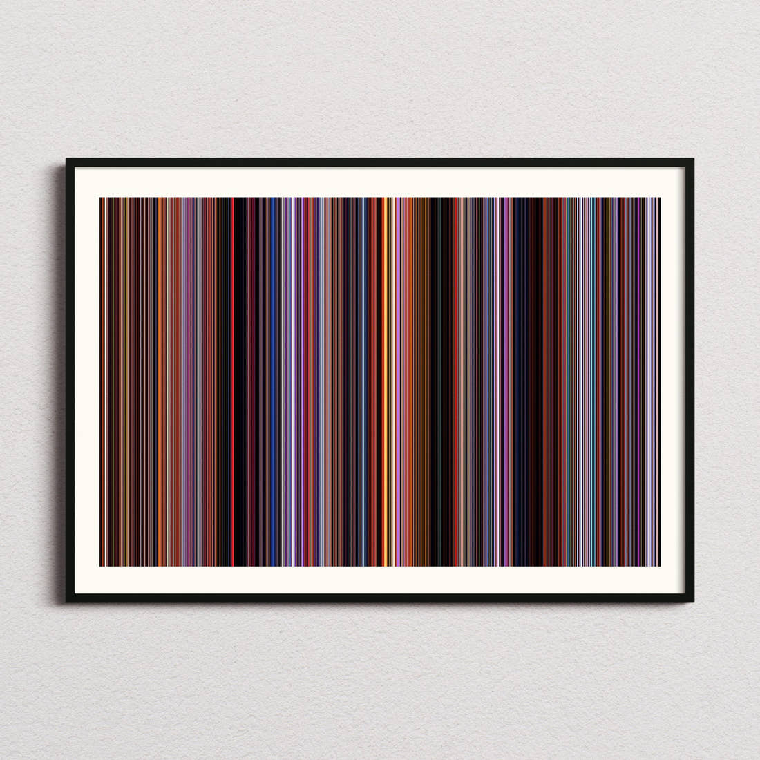 Speed Racer Movie Barcode Poster - Barcode Only
