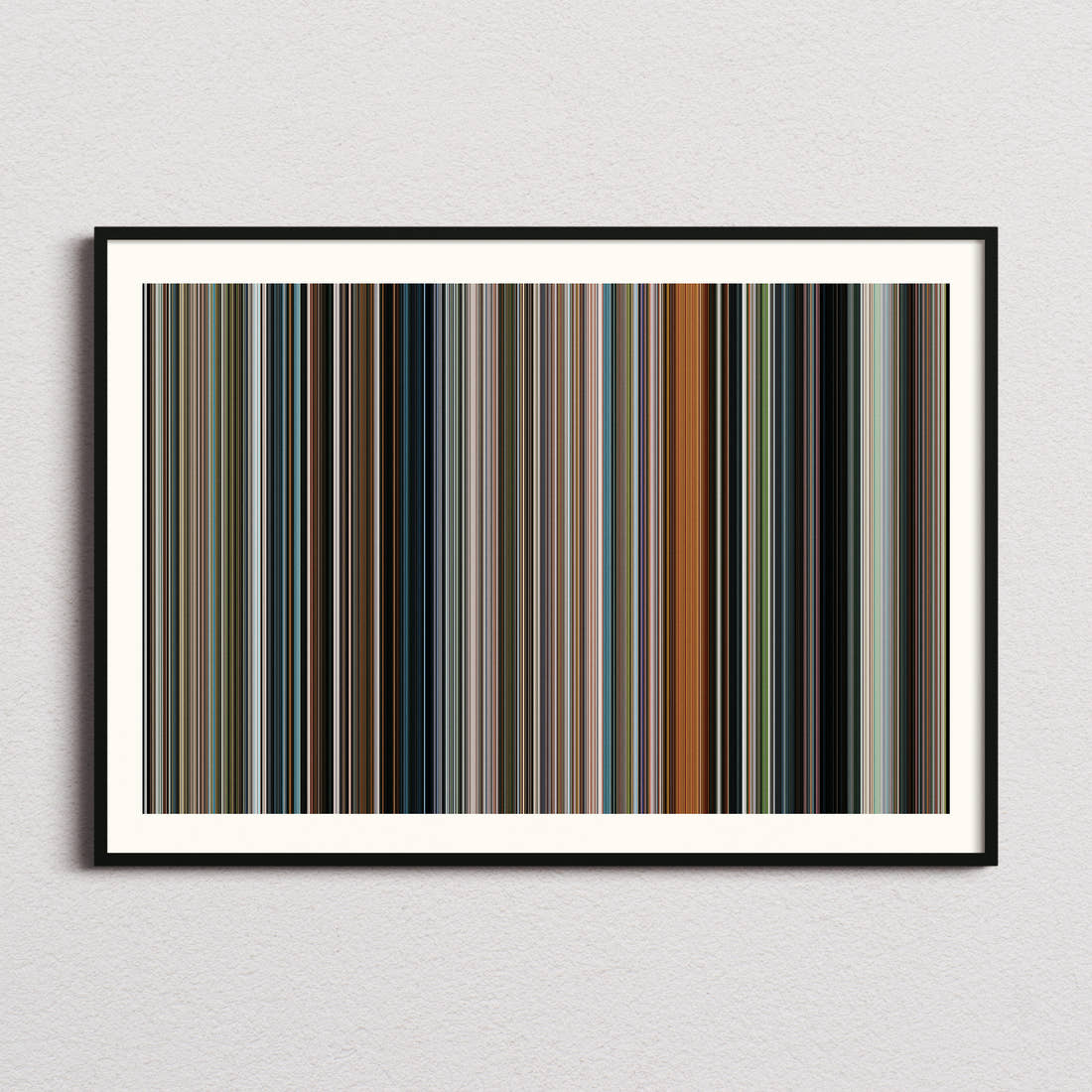 Spider Island Movie Barcode Poster - Barcode Only