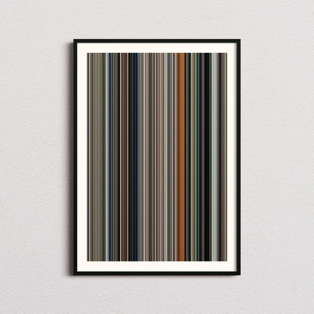 Spider Island Movie Barcode Poster - Barcode Only