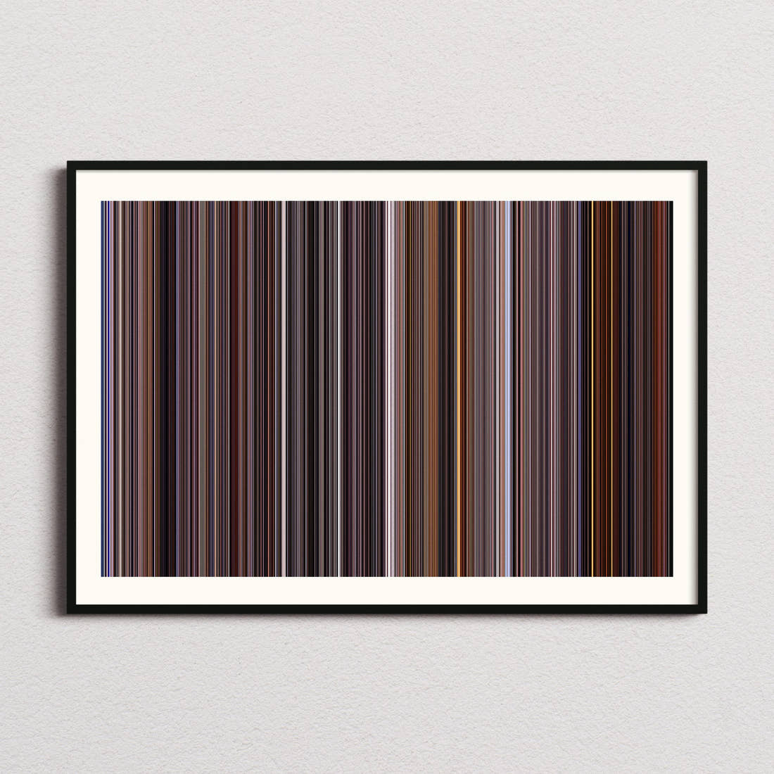 Spider-Man 2 Movie Barcode Poster - Barcode Only