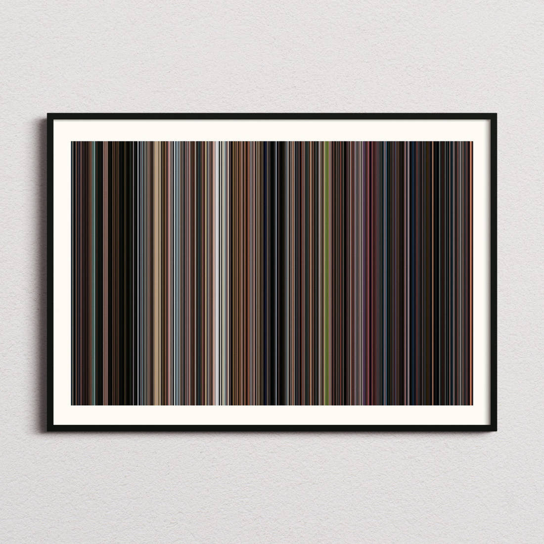 Spider-Man 3 Movie Barcode Poster - Barcode Only