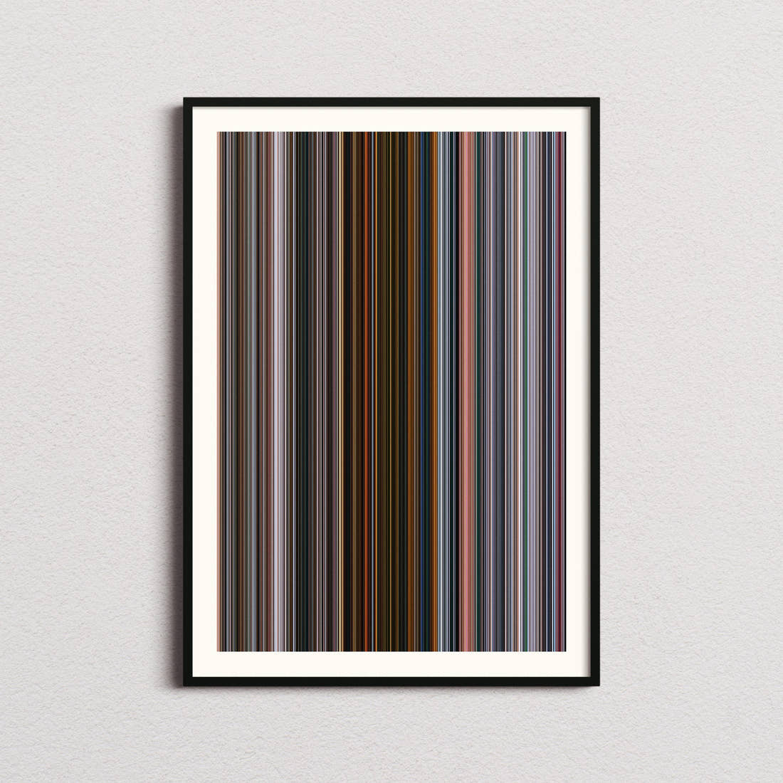 Spider-Man: Far From Home Movie Barcode Poster - Barcode Only