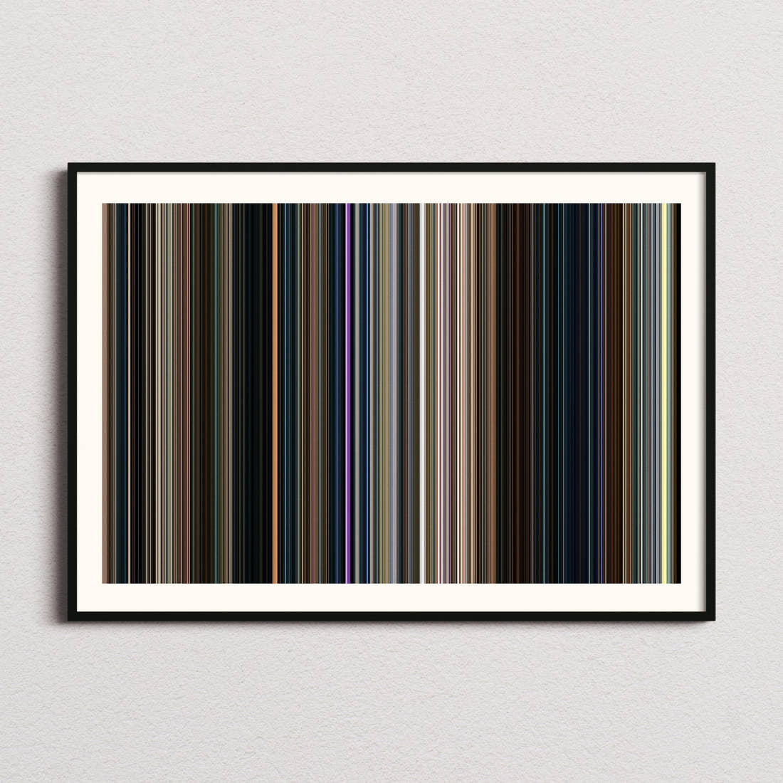 Spider-Man Homecoming Movie Barcode Poster - Barcode Only