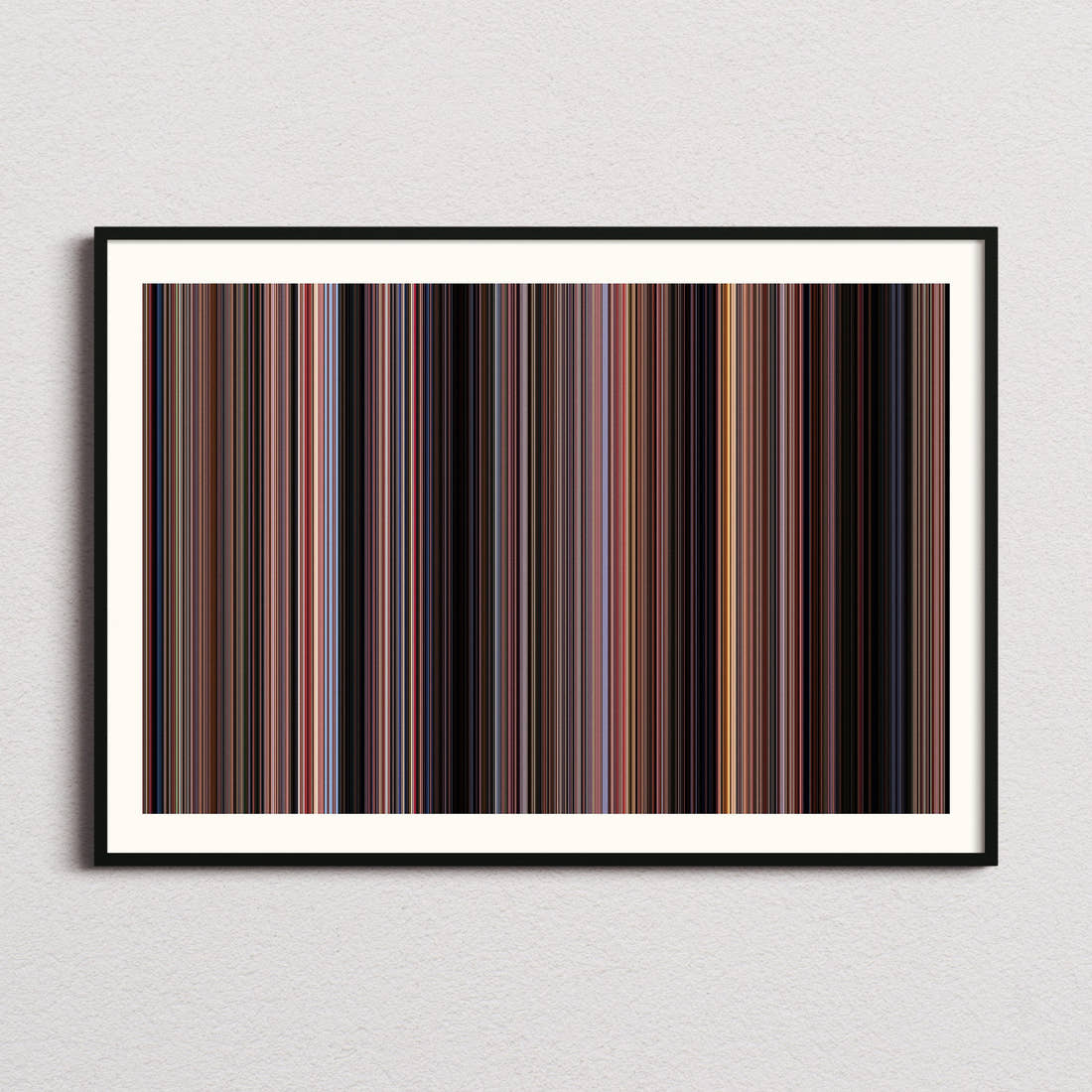 Spider-Man Movie Barcode Poster - Barcode Only
