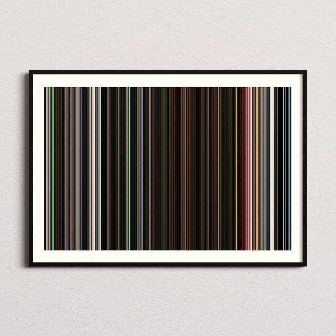 Spider-Man: No Way Home Movie Barcode Poster - Barcode Only