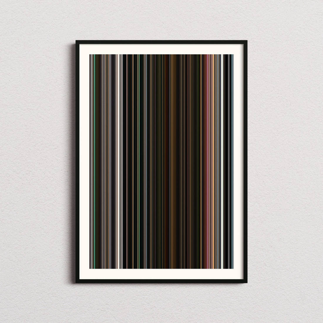 Spider-Man: No Way Home Movie Barcode Poster - Barcode Only