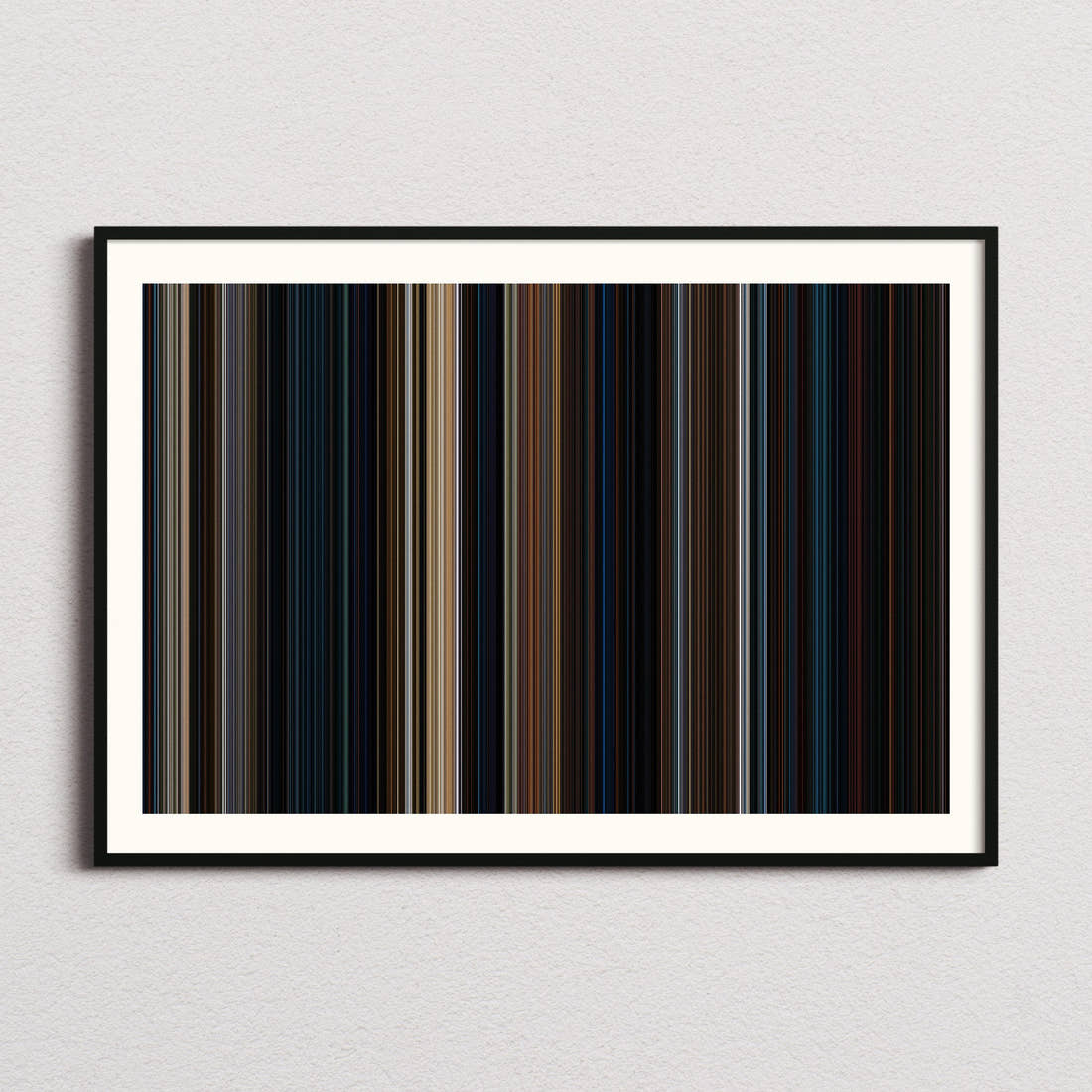 Spin the Bottle Movie Barcode Poster - Barcode Only