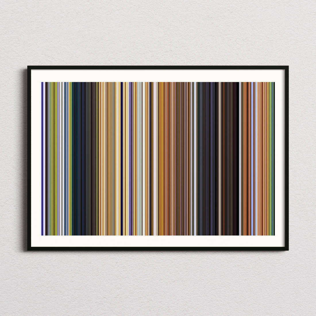 Spirit: Stallion of the Cimarron Movie Barcode Poster - Barcode Only