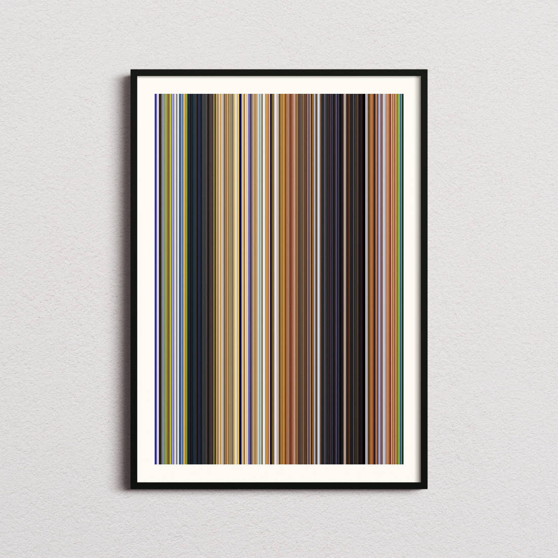 Spirit: Stallion of the Cimarron Movie Barcode Poster - Barcode Only